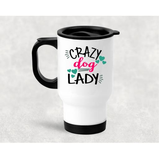 Crazy Dog Lady Travel Mug