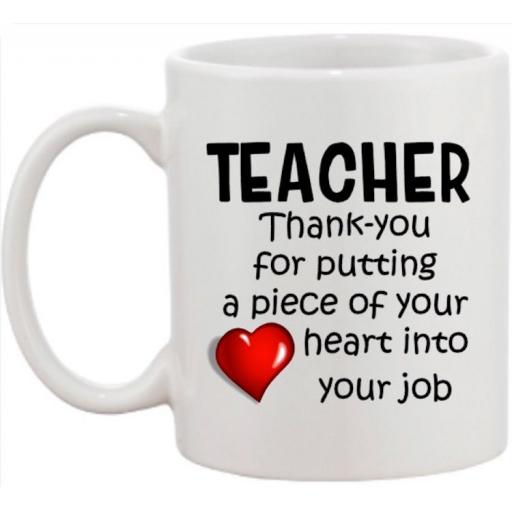 Teacher Thank you Mug