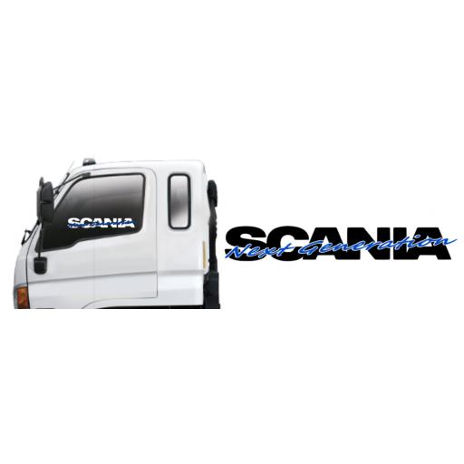 Scania Next Generation Truck Side Window Stickers x 2 Decal / Graphic, Van, Lorry, Bus, Coach