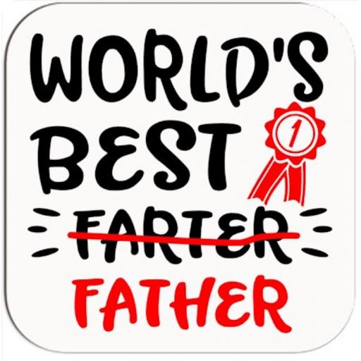World's Best Father Coaster