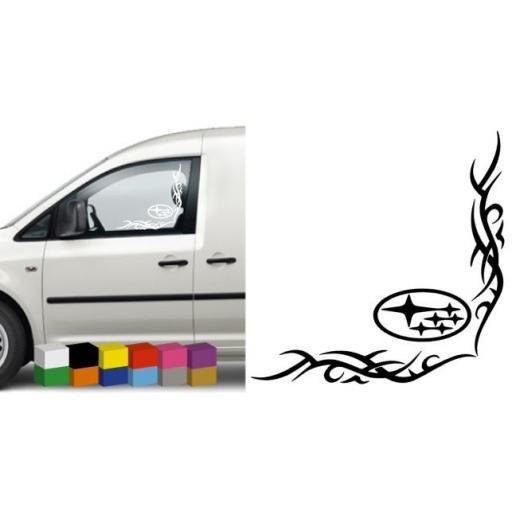Subaru Van/Car Side Window Stickers x 2 Decal / Graphic, Van, Lorry, Bus, Coach