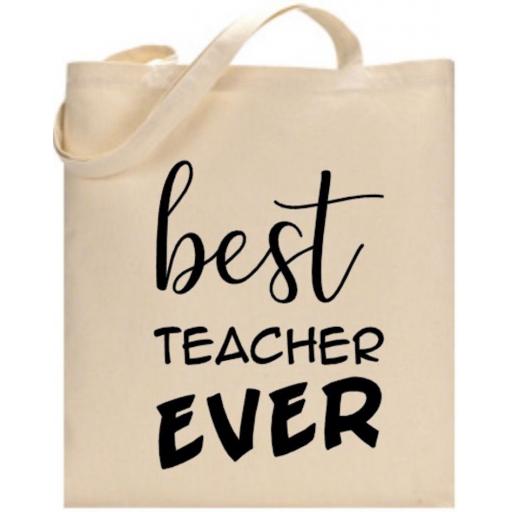 Best Teacher Ever Bag