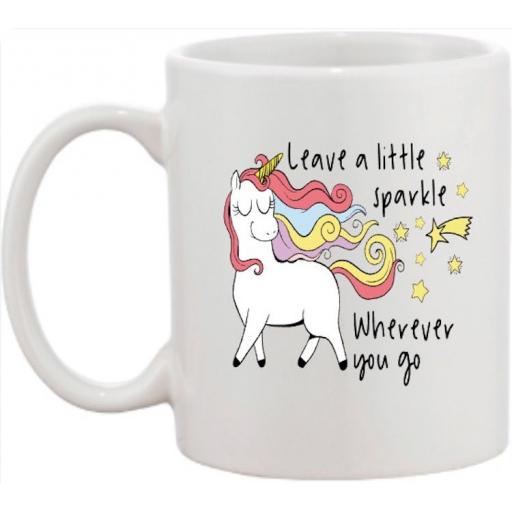 Leave a little sparkle Mug