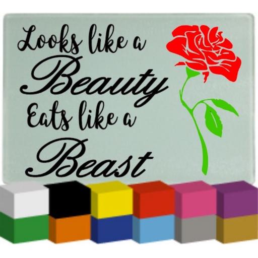 Looks like a Beauty Chopping Board Decal / Sticker / Graphic