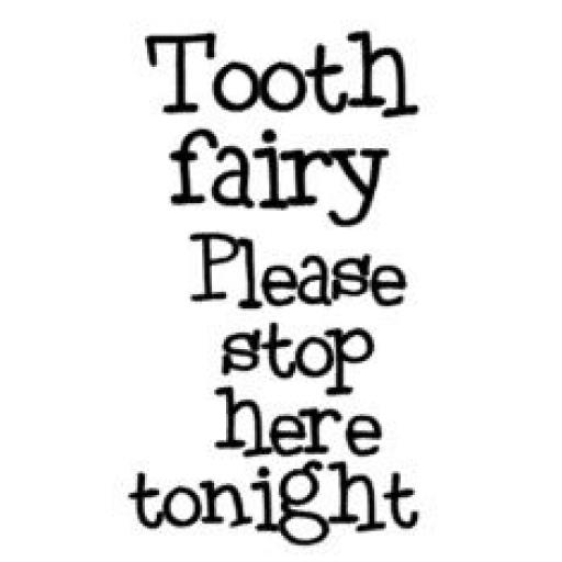 Tooth fairy Sticker