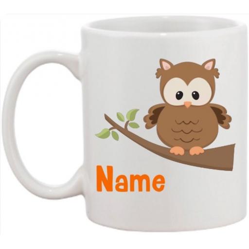 Owl Personalised Mug