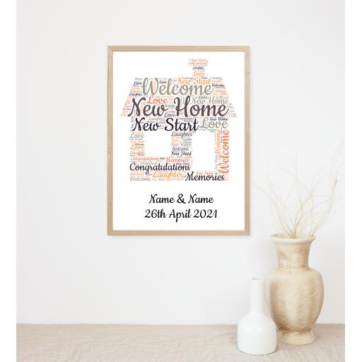 New Home Personalised Print