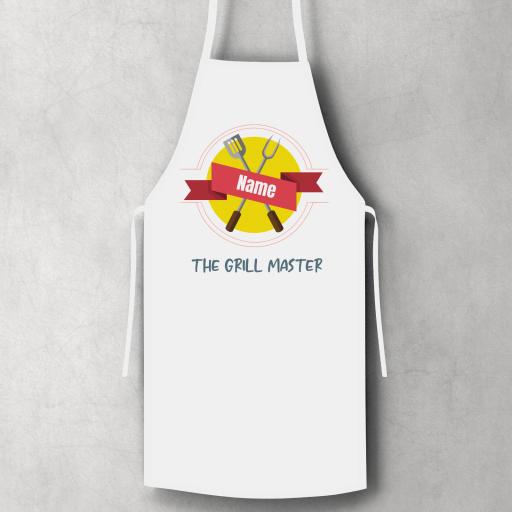 The Grill Master Personalised Apron