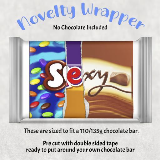Sexy Chocolate Bar Wrapper