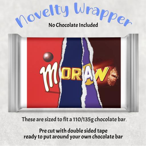 Moran Chocolate Bar Wrapper