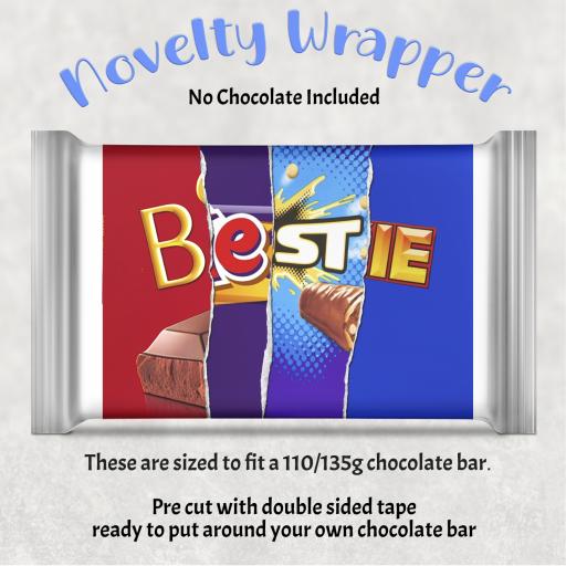Bestie Chocolate Bar Wrapper