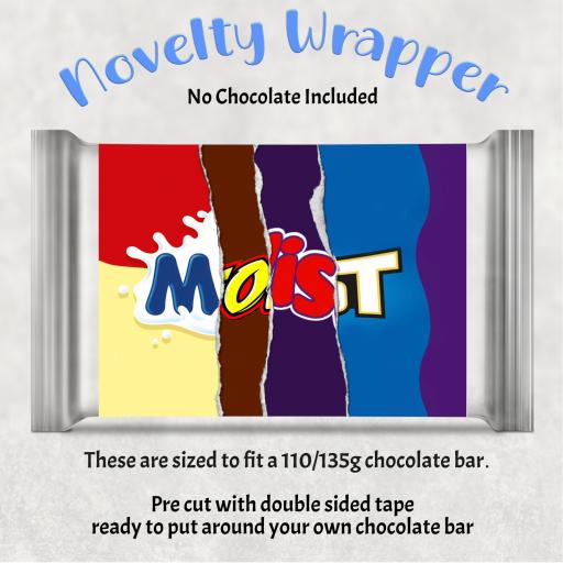 Moist Chocolate Bar Wrapper