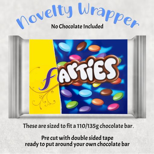 Farties Chocolate Bar Wrapper