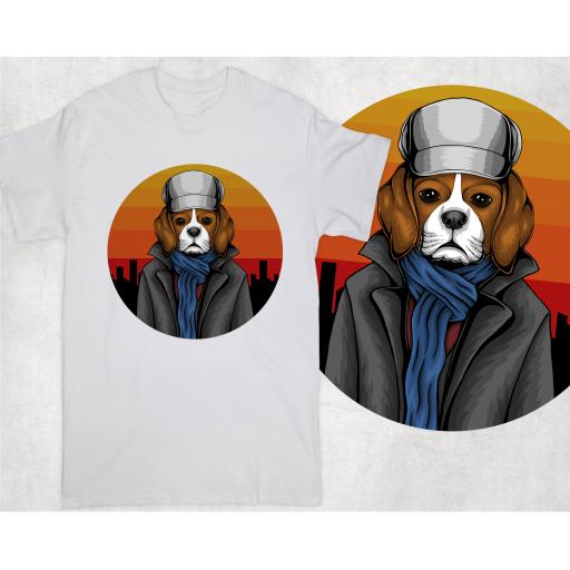 Detective Beagle T-shirt, Hoodie or Vest