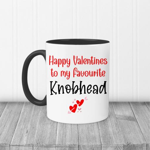 Happy Valentines to my favourite Knobhead Mug